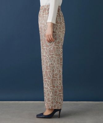 【セットアップ対応商品】ワイドワイドパンツ【ＲＯＣＨＡＳ　Ｐｒｅｍｉｅｒｅ】【ＥＲＩＣＡ】