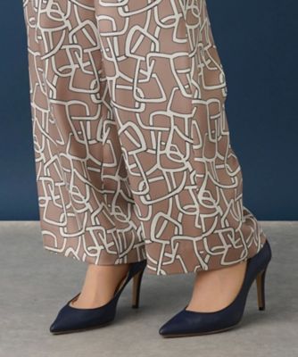【セットアップ対応商品】ワイドワイドパンツ【ＲＯＣＨＡＳ　Ｐｒｅｍｉｅｒｅ】【ＥＲＩＣＡ】