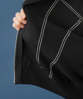 ジップアップカーディガン【ＲＯＣＨＡＳ　Ｐｒｅｍｉｅｒｅ】