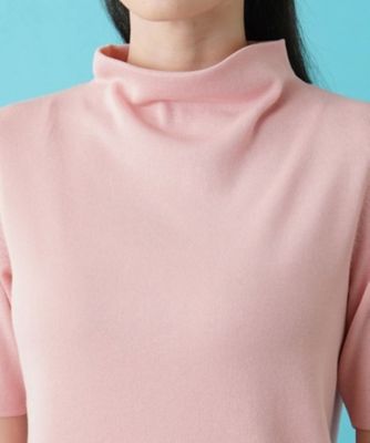 ハイネック半袖カットソー