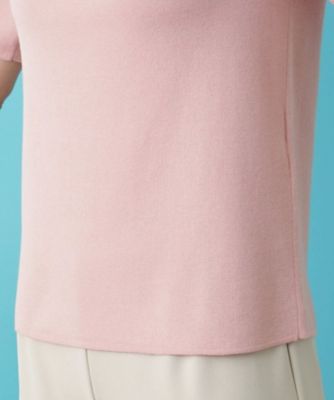 ハイネック半袖カットソー