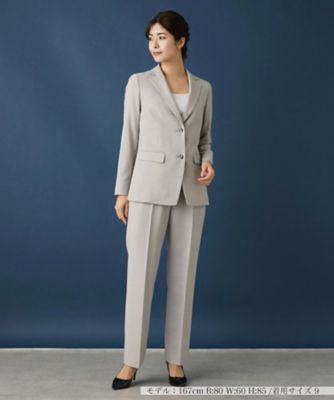 ストレッチパンツスーツ【Ｌｅｉｌｉａｎ　ＷＨＩＴＥ　ＬＡＢＥＬ】