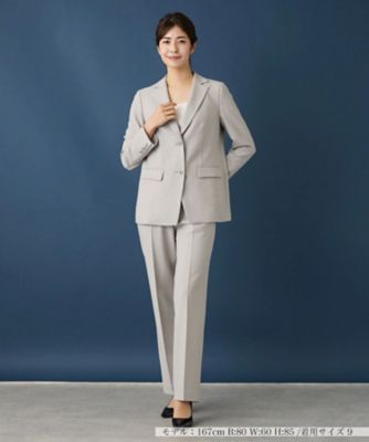 ストレッチパンツスーツ【Ｌｅｉｌｉａｎ　ＷＨＩＴＥ　ＬＡＢＥＬ】