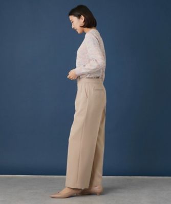 セミワイドパンツ【Ｌｅｉｌｉａｎ　ＷＨＩＴＥ　ＬＡＢＥＬ】