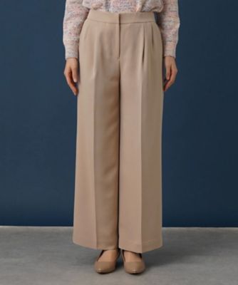 セミワイドパンツ【Ｌｅｉｌｉａｎ　ＷＨＩＴＥ　ＬＡＢＥＬ】