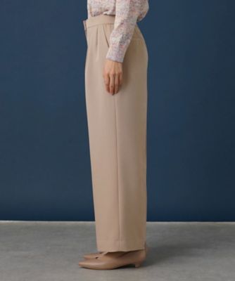 セミワイドパンツ【Ｌｅｉｌｉａｎ　ＷＨＩＴＥ　ＬＡＢＥＬ】