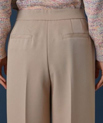 セミワイドパンツ【Ｌｅｉｌｉａｎ　ＷＨＩＴＥ　ＬＡＢＥＬ】