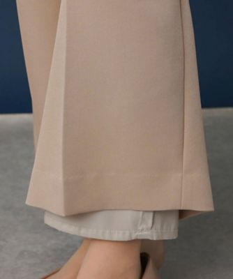 セミワイドパンツ【Ｌｅｉｌｉａｎ　ＷＨＩＴＥ　ＬＡＢＥＬ】