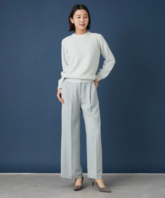 セミワイドパンツ【Ｌｅｉｌｉａｎ　ＷＨＩＴＥ　ＬＡＢＥＬ】