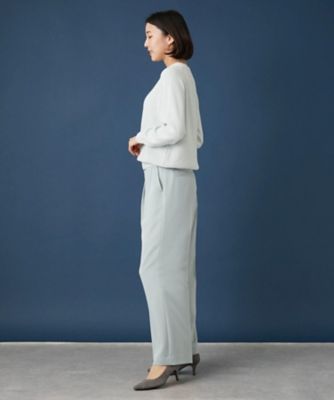 セミワイドパンツ【Ｌｅｉｌｉａｎ　ＷＨＩＴＥ　ＬＡＢＥＬ】