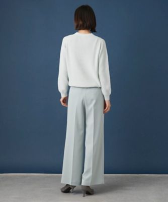 セミワイドパンツ【Ｌｅｉｌｉａｎ　ＷＨＩＴＥ　ＬＡＢＥＬ】