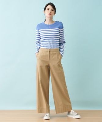 ワイドパンツ【Ｌｅｉｌｉａｎ　ＷＨＩＴＥ　ＬＡＢＥＬ】