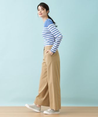 ワイドパンツ【Ｌｅｉｌｉａｎ　ＷＨＩＴＥ　ＬＡＢＥＬ】