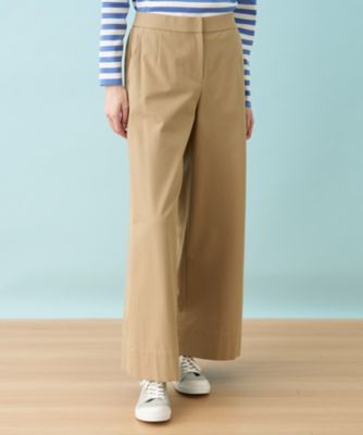 ワイドパンツ【Ｌｅｉｌｉａｎ　ＷＨＩＴＥ　ＬＡＢＥＬ】