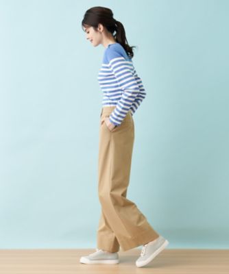 ワイドパンツ【Ｌｅｉｌｉａｎ　ＷＨＩＴＥ　ＬＡＢＥＬ】