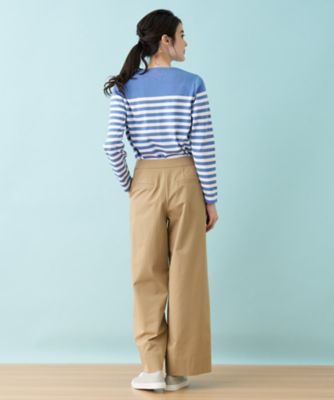 ワイドパンツ【Ｌｅｉｌｉａｎ　ＷＨＩＴＥ　ＬＡＢＥＬ】