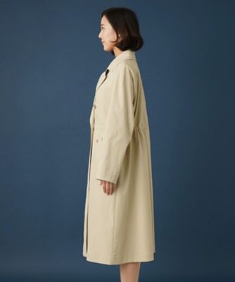 ROCHAS レリアン✨イタリア生地ロングコート　日本製　大きいサイズ　13号 ROCHAS レリアン✨イタリア生地ロングコート 日本製 大きい
