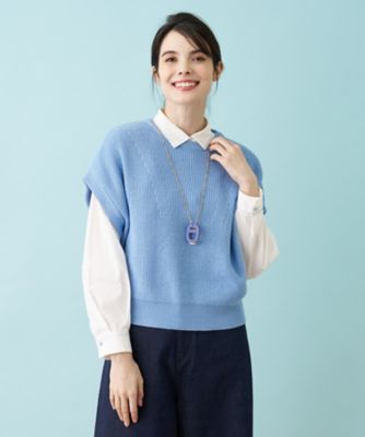 美品 madder madder すってんころりん座のベスト 9番手リネン 多ボタンベスト（08Mab）の商品詳細