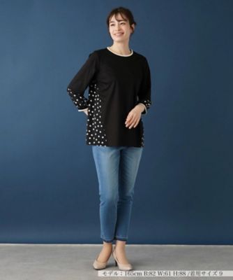 カットソー【ＭＵＳＥ　ＢＹ　ＲＯＣＨＡＳ　Ｐｒｅｍｉｅｒｅ】