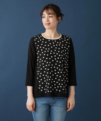 カットソー【ＭＵＳＥ　ＢＹ　ＲＯＣＨＡＳ　Ｐｒｅｍｉｅｒｅ】
