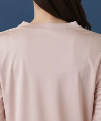 Leilian / レリアン ドレープモックネックカットソー ドレープモックネックカットソー | Leilian (Women)/レリアン