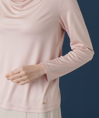 ドレープモックネックカットソー | Leilian (Women)/レリアン