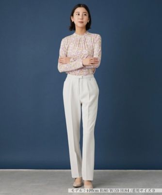 センタープレスパンツ【Ｌｅｉｌｉａｎ　ＷＨＩＴＥ　ＬＡＢＥＬ】