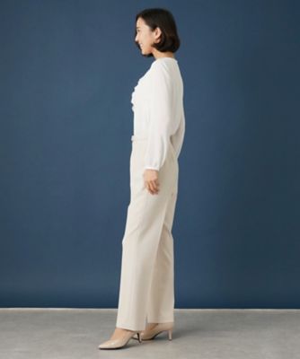 センタープレスパンツ【Ｌｅｉｌｉａｎ　ＷＨＩＴＥ　ＬＡＢＥＬ】