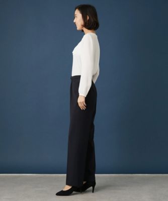 センタープレスパンツ【Ｌｅｉｌｉａｎ　ＷＨＩＴＥ　ＬＡＢＥＬ】