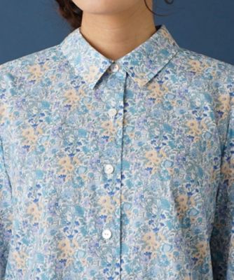 花柄シャツブラウス | Leilian (Women)/レリアン | 三越伊勢丹
