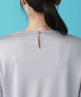 レリアン　半袖　ブラウス　カットソー　シルク　コットン　トップス シルク100%半袖カットソー|レリアン | レリアン公式オンラインストア