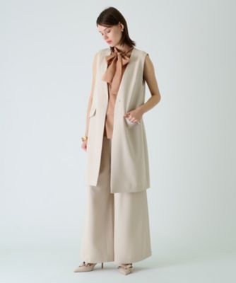 【セットアップ対応商品】ロングベスト【ＮＥＷ　ＦＯＲＭＡＬ】