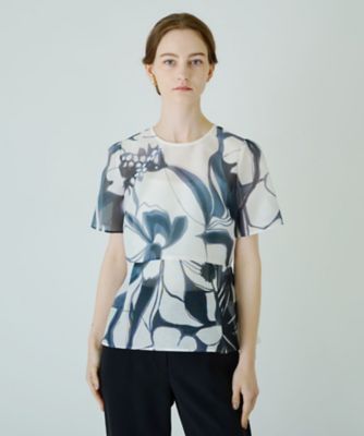 ＜BOURGE (Women)＞ペプラムブラウス