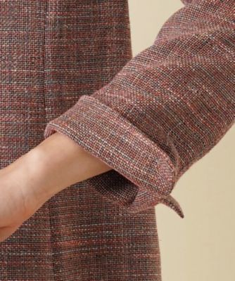 ストレッチ綿麻テーラードジャケット | Leilian (Women)/レリアン
