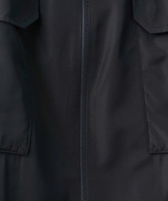 ロング丈ジップアップベスト