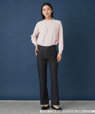 ストレートデニムパンツ【Ｌ　ＪＥＡＮＳ】