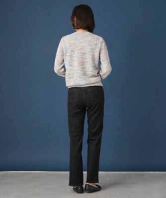 ストレートデニムパンツ【Ｌ　ＪＥＡＮＳ】