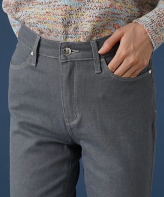 スリムテーパードデニムパンツ【Ｌ　ＪＥＡＮＳ】