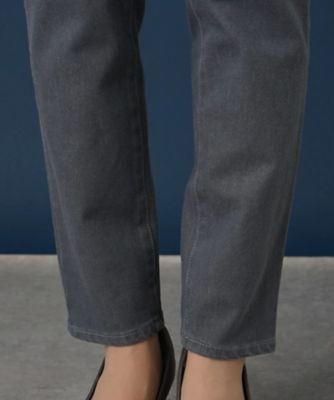 スリムテーパードデニムパンツ【Ｌ　ＪＥＡＮＳ】