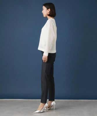 スリムテーパードデニムパンツ【Ｌ　ＪＥＡＮＳ】