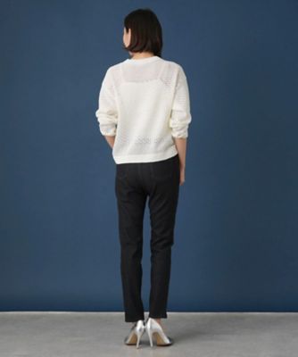 スリムテーパードデニムパンツ【Ｌ　ＪＥＡＮＳ】