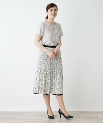 プリーツスカート【Ｌｅｉｌｉａｎ　ＷＨＩＴＥ　ＬＡＢＥＬ】