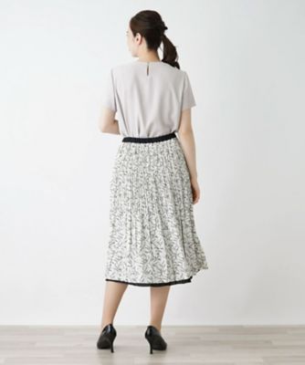 プリーツスカート【Ｌｅｉｌｉａｎ　ＷＨＩＴＥ　ＬＡＢＥＬ】