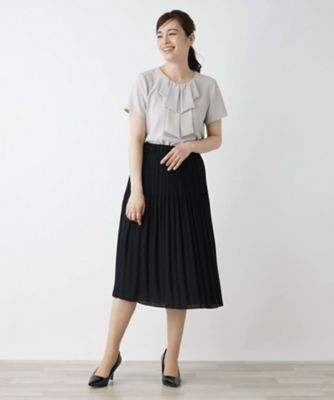 プリーツスカート【Ｌｅｉｌｉａｎ　ＷＨＩＴＥ　ＬＡＢＥＬ】