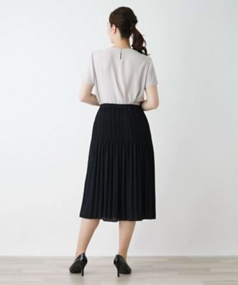 プリーツスカート【Ｌｅｉｌｉａｎ　ＷＨＩＴＥ　ＬＡＢＥＬ】