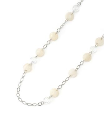 ＜Leilian (Women)＞マテリアルミックスネックレス