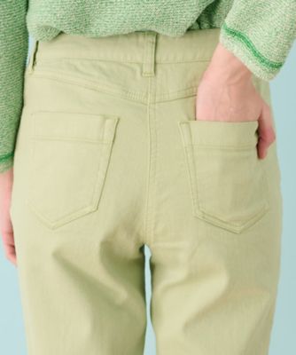 ストレッチクロップドパンツ