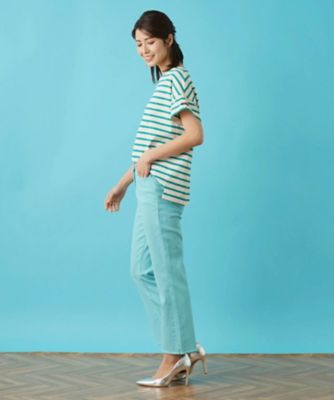 ストレッチクロップドパンツ