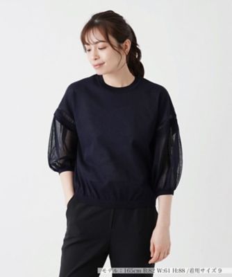 ＜Leilian (Women)＞洗えるセーター【Ｌｅｉｌｉａｎ：ＥＺＵＭＩ】