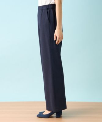 洗えるワイドパンツ【セットアップ】 | Leilian (Women